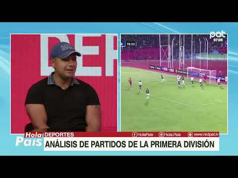 Análisis de partidos de la primera división junto a Donald García Fernández