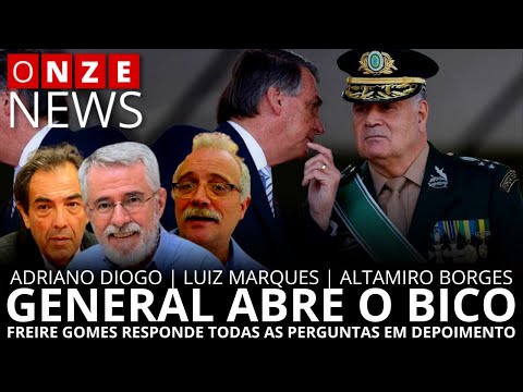 Onze News | General abre o bico: Freire Gomes responde a todas as perguntas em depoimento