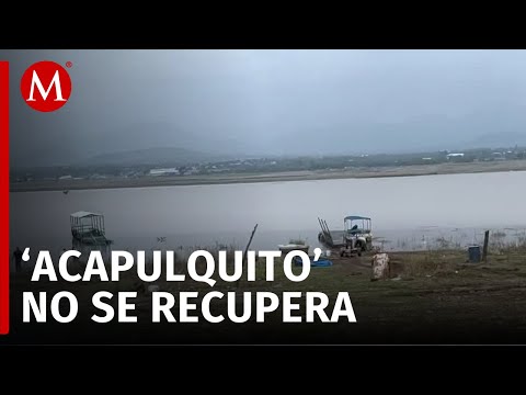 Sequía en la presa 'Acapulquito' genera preocupación en habitantes y comerciantes