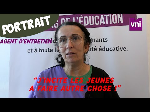 Difficultés, satisfactions ou encore moment le plus drôle de sa carrière… Lila Sadki, agent d’entretien en milieu scolaire, se livre sur son métier. Portrait vidéo.