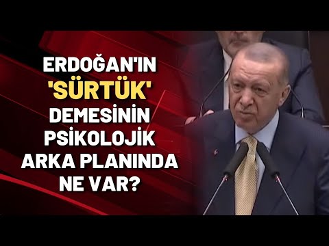 Erdoğan'ın 'sürtük' demesinin psikolojik arka planında ne var?