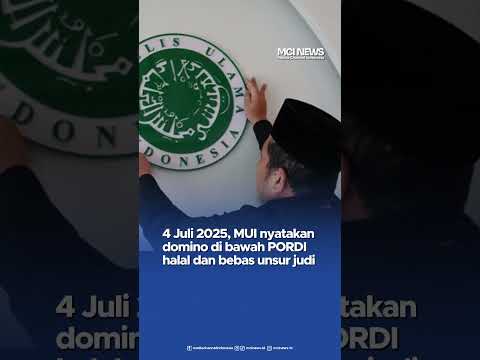 Video thumbnail Domino Halal &amp; Resmi Jadi Cabor Nasional Ini Kata MUI &amp; Kemenpora