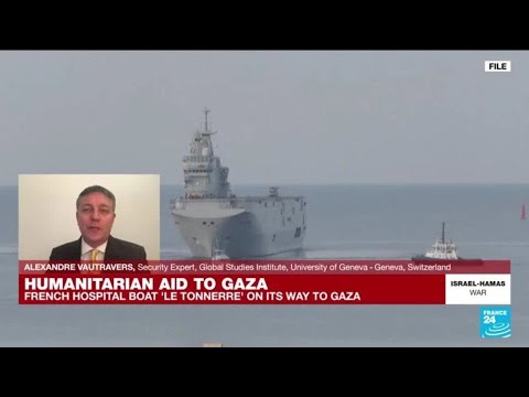 'Not just waving ideas': Macron sending French military vessel for major Gaza humanitarian operation