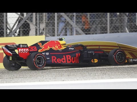 2018 Bahrain Grand Prix: Max Verstappen's Qualifying Crash in 360