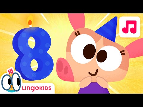 Happy Birthday Song for 8-Year-Olds 🎂8️⃣🎈 Songs for kids | Lingokids