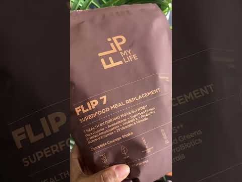 FLIP 7 Super Shake Supplement with Plant Protein, Fiber & Greens, Pre & Probiotics, Digestive