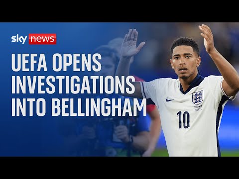 UEFA investigates gesture made by Jude Bellingham at England Euro 2024 game against Slovakia