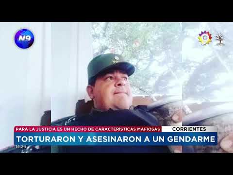 TORTURARON Y ASESINARON A UN GENDARME  - NOTICIERO 9