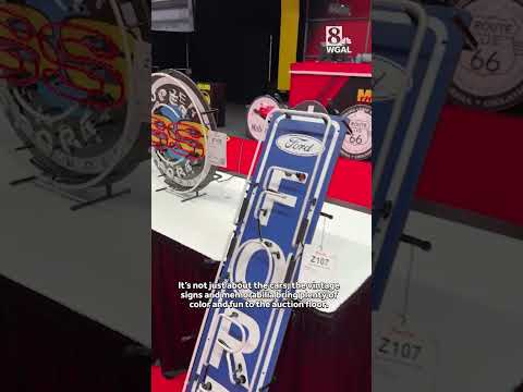 Mecum Auto Auction brings cars and road art to Harrisburg