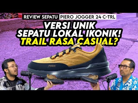 Sepatu Lokal Bergaya Trail yg Sadar Lingkungan! REVIEW Piero Jogger 24 C-TRL