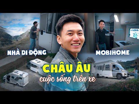 Khoai du lịch bằng nhà di động ở Châu Âu |Hành trình Thụy Sĩ - Đức - Áo