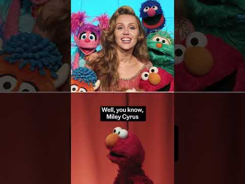 Elmo: "<strong>No</strong> shade <strong>to</strong> Miley Cyrus"