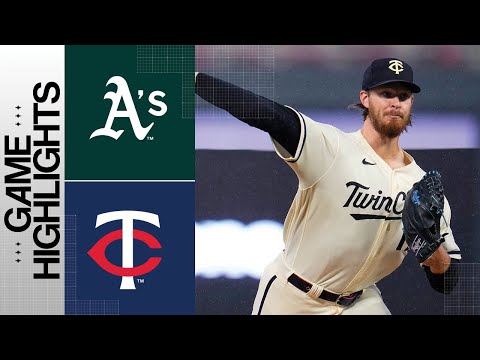 A's vs. Twins Game Highlights (9/26/23) | MLB Highlights video clip