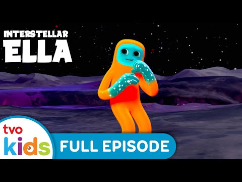 INTERSTELLAR ELLA (New 2023) 🚀👩🏾‍🚀 Space Oddity 🦑 Space Cartoons For Kids | TVOkids
