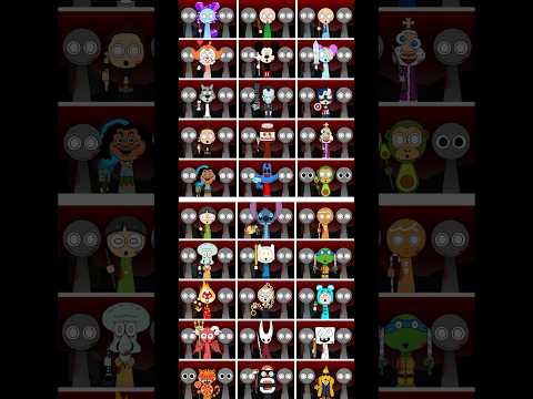 EVERY OC & BONUS Characters From Sprunki Wenda Treatment