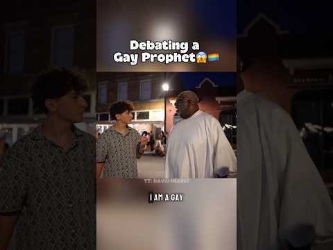 Debating a Gay Prophet😱🏳️‍🌈 #jesus #love #bible #lgbtq #gay #fyp