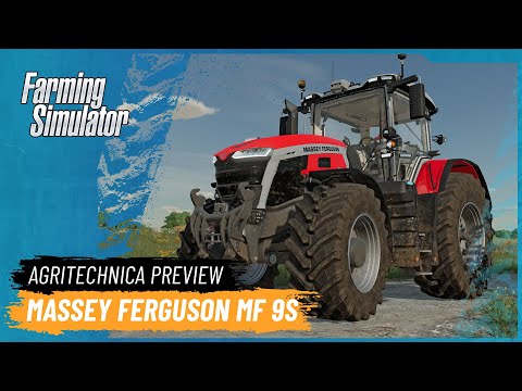 Massey Ferguson MF 9S - Agritechnica Preview