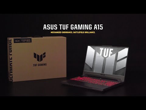 Unboxing the ASUS TUF Gaming A15 (2023)