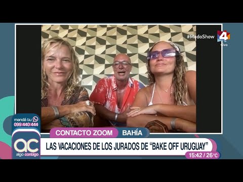 Algo Contigo - Las vacaciones de los jurados de Bake Off Uruguay en Bahía