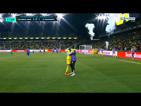 ¡GOL! Cabezazo y Rayados pierde 2-1 | Columbus Crew vs Monterrey | Concacaf Champions Cup