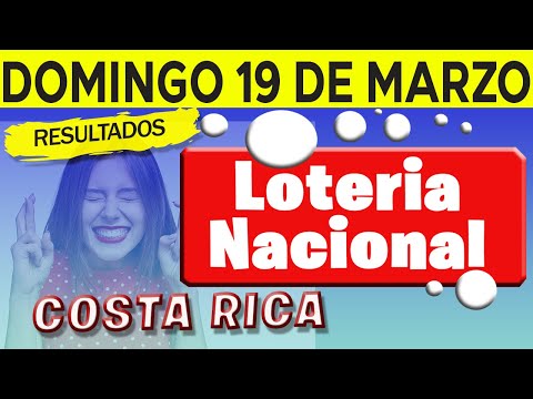 Sorteo Loteria Nacional del domingo 19 de marzo del 2023
