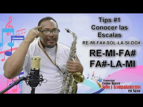 TUTORIAL COMO HACER SOLOS Y ACOMPAÑAMIENTOS CON EL SAXO