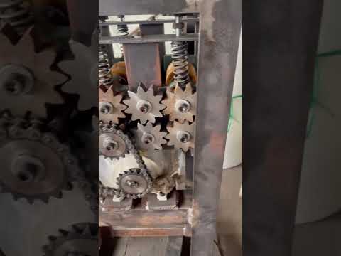 Máy Bào Vỏ Mía 1 Cây trước khi hoàn thiện