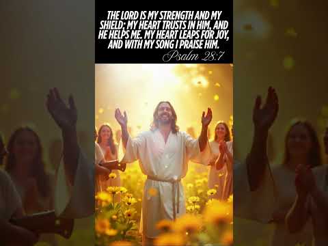 My Heart Leaps for Joy  Psalm 287 #bibleverse #godsword #christianlife #christianfaith #bibleverses