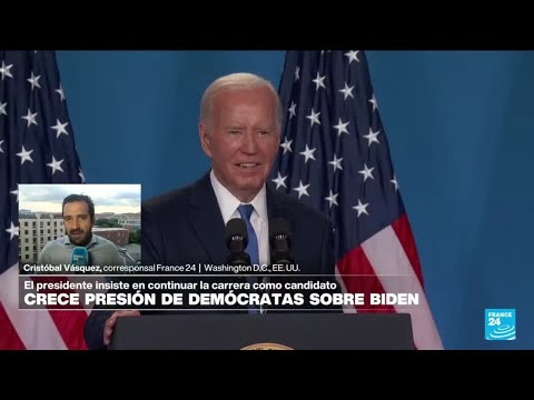 Informe desde Washington: Biden estaría perdiendo fuerza en los estados péndulos • FRANCE 24