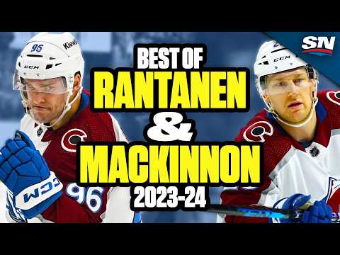 Best of Mackinnon & Rantanen | 2023-24 NHL Highlights