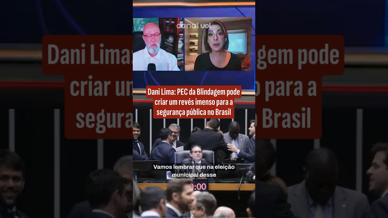 PEC da Blindagem pode criar um revés imenso para a segurança pública no Brasil diz Daniela Lima