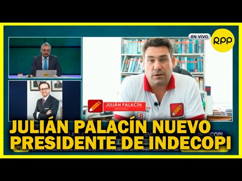 Gobierno nombra a Julián Palacín Gutiérrez como nuevo presidente de Indecopi