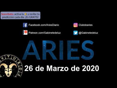 Horóscopo Diario - Aries - 26 de Marzo de 2020