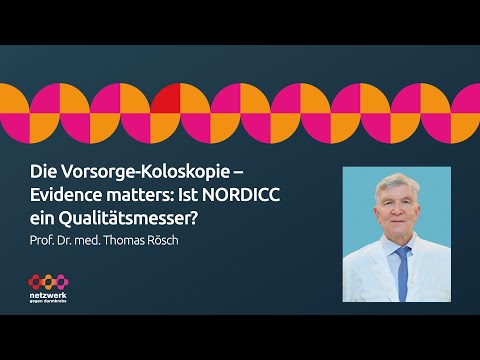 Ist die NordICC-Studie ein Qualitätsmesser? Prof. Thomas Rösch