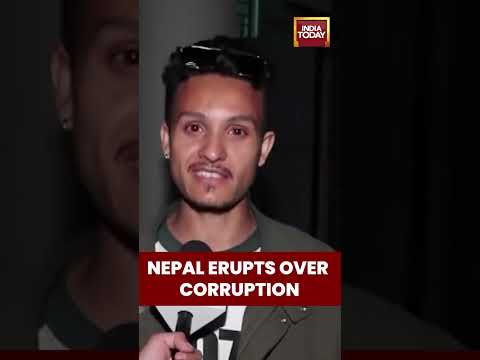Massive Anti-Corruption Protests In Nepal | #nepal #kpsharmaoli #nepalprotests #socialmediaban