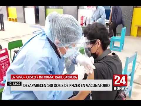 Cusco: desaparecen 140 dosis de vacuna Pfizer en la sede del Colegio de Ingenieros