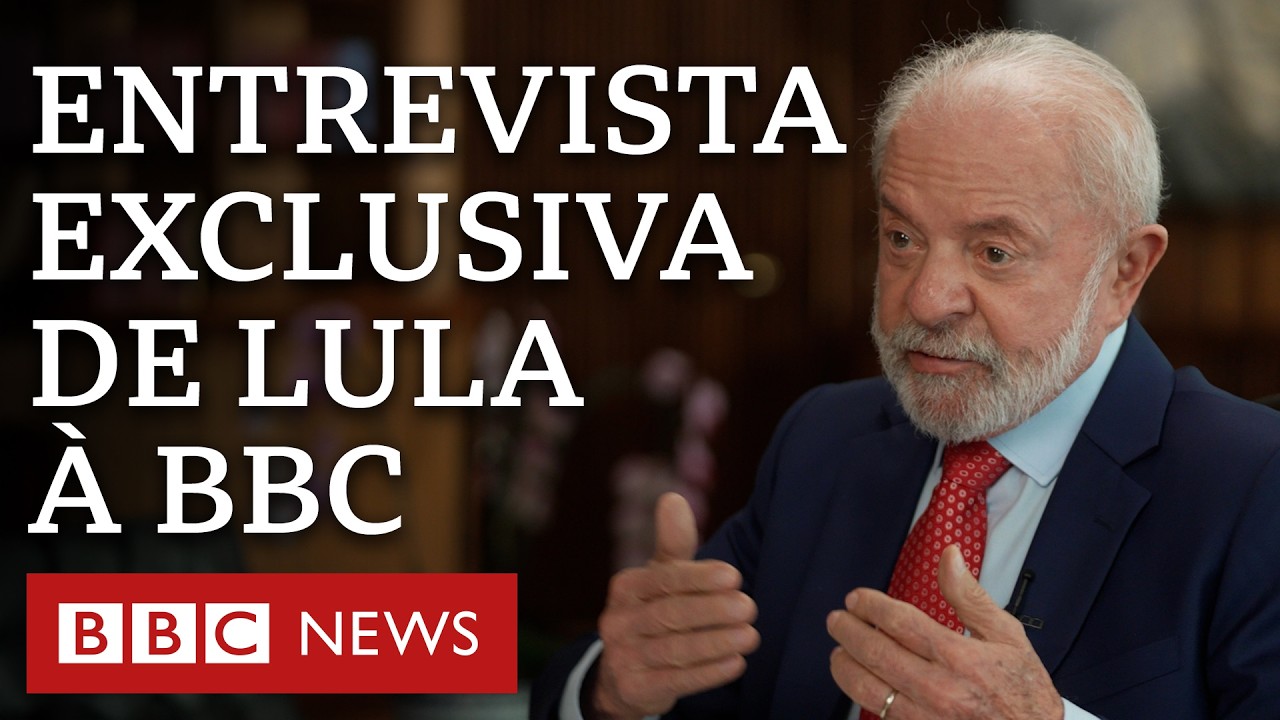 EXCLUSIVO: Lula diz que vetaria anistia a Bolsonaro e que Trump não trata Brasil com respeito