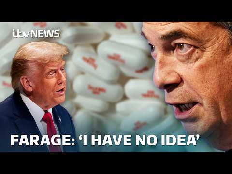 Farage criticised for refusing to challenge Trump's false paracetamol-autism claim | ITV News