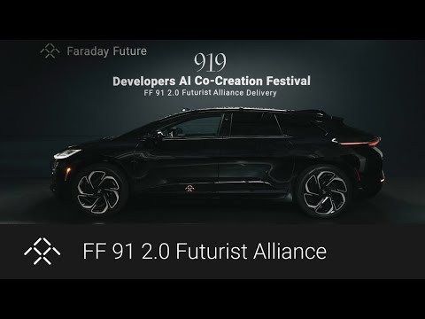 FF 91 2.0 Futurist Alliance in Alliance Black | Faraday Future | FFIE