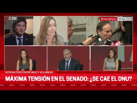 MÁXIMA TENSIÓN POLÍTICA por el DNU: HABLA CARLOS ESPÍNOLA, SENADOR