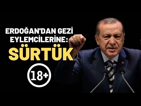 Erdoğan'dan Gezi eylemcilerine: Çürük, Sürtük