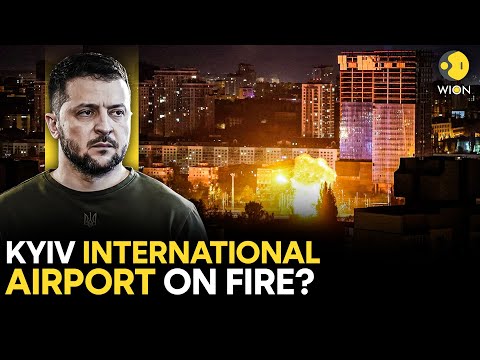 Kyiv International Airport On Fire! Putin's All-Night Drone Attack On Kyiv | Russia-Ukraine War LIVE