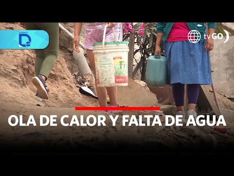 Ola de calor y falta de agua | Domingo al Día | Perú
