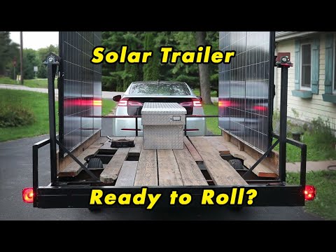 Solar Trailer: Part 12 - Wiring, Grounding, Painting