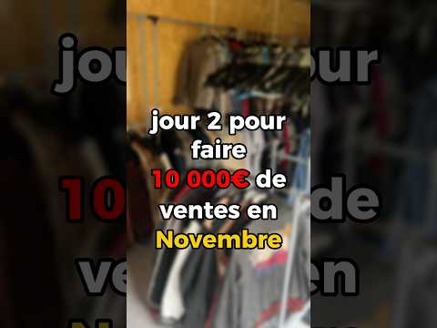 Jour 2 pour faire 10 000€ en Novembre #achatrevente #pourtoi #vinted #secondemain