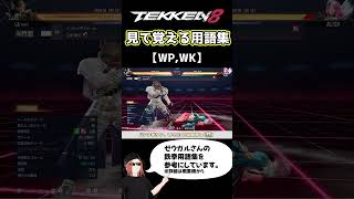 【鉄拳8】見て覚える用語集【WP,WK】