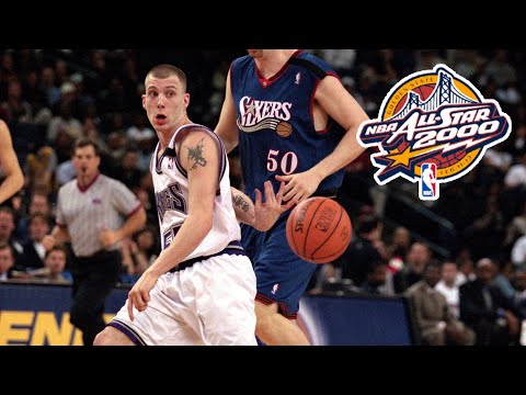 Jason Williams' 2000 Rookie-Sophomore Game | ELBOW PASS IN HD! video clip