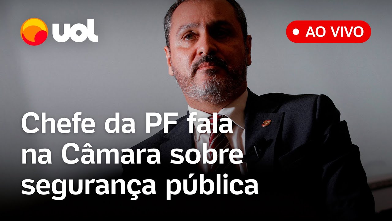 Chefe da PF fala na Câmara dos Deputados sobre integração do sistema nacional de segurança pública
