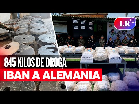 Hallan 845 kilos de COCAÍNA oculta en maquinaria destinada a ALEMANIA | #LR