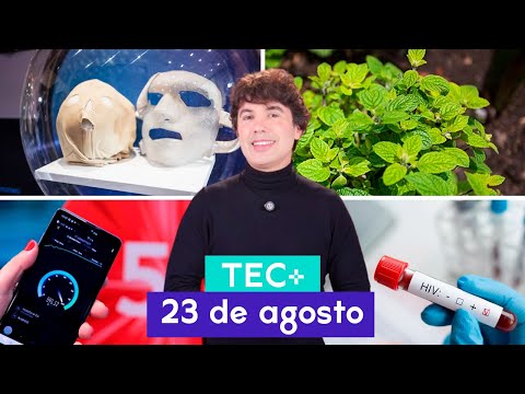 TEC+: Séptima persona curada VIH, Máscaras 3D quemados, Red 5G y Muña contra gastritis | 23 agosto